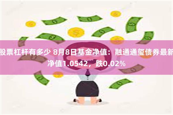 股票杠杆有多少 8月8日基金净值：融通通玺债券最新净值1.0542，跌0.02%