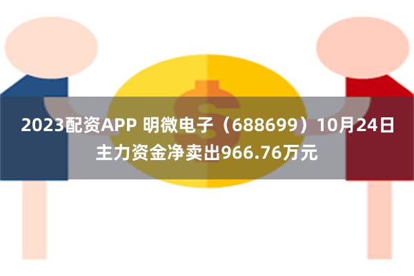 2023配资APP 明微电子（688699）10月24日主力资金净卖出966.76万元