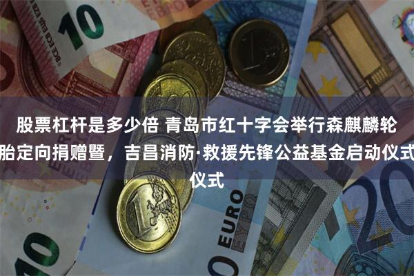 股票杠杆是多少倍 青岛市红十字会举行森麒麟轮胎定向捐赠暨，吉昌消防·救援先锋公益基金启动仪式